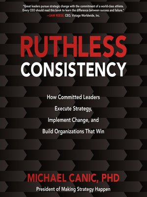 cover image of Ruthless Consistency